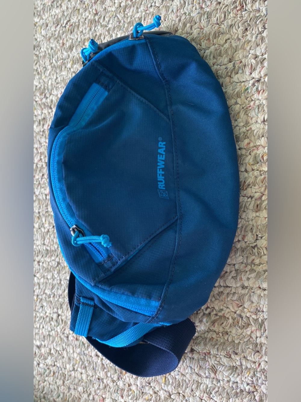 Ruffwear Blue Men's Waist Pack - Teal Accents